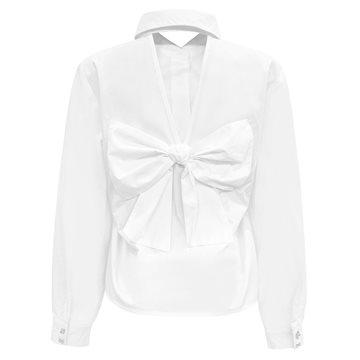 Liberté - Bobo Ls Bow Shirt - White